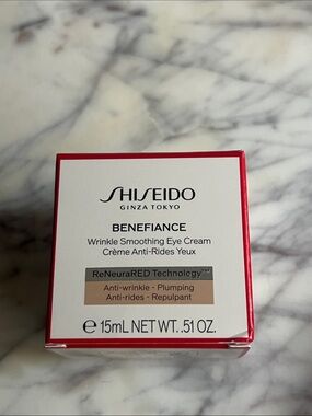 Shiseido Benefiance Eye Cream - White & Red Packaging
